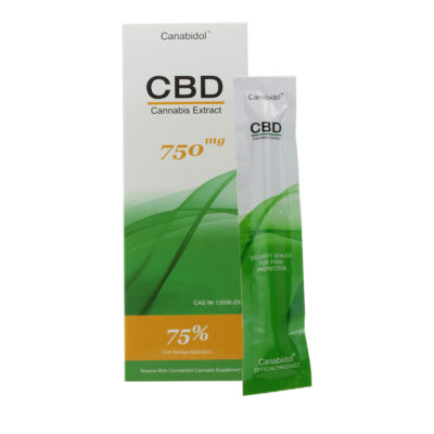 CBD Cannabis Extract 750mg Syringe