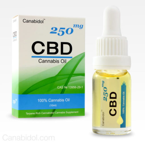 Canabidol CBD Cannabis Oil 250mg 10ml