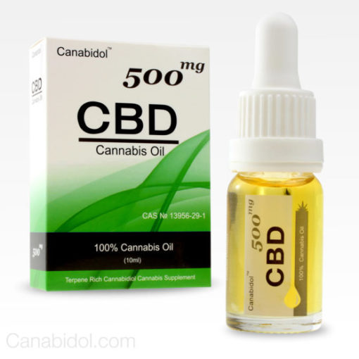 Canabidol CBD Cannabis Oil 500mg 10ml