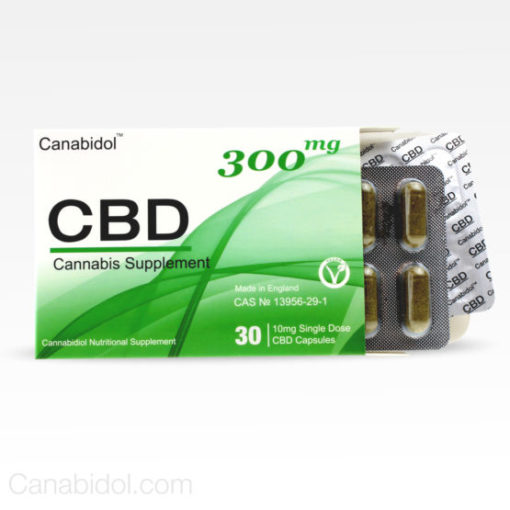 Canabidol CBD Cannabis Supplement 300mg 30s