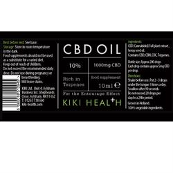 Kiki Health CBD Oil 10 10ml