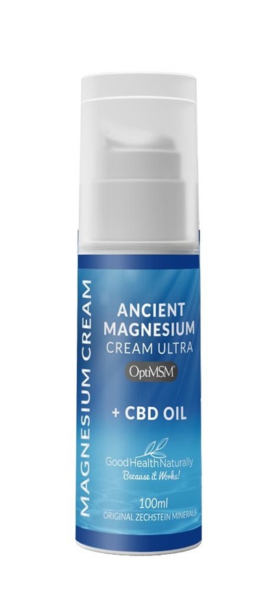Ancient Magnesium Cream Ultra OptiMSMCBD Oil 100ml