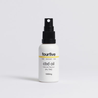 FourFive CBD CBD Oil Natural Flavour 1000mg 0 THC 30ml
