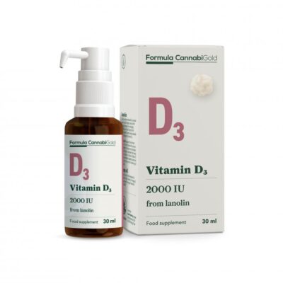 Formula CannabiGold Vitamin D3 from Lanolin 30ml