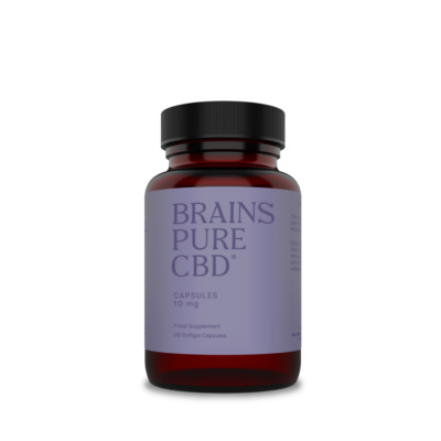 Brains Pure CBD Capsules 10mg 28s