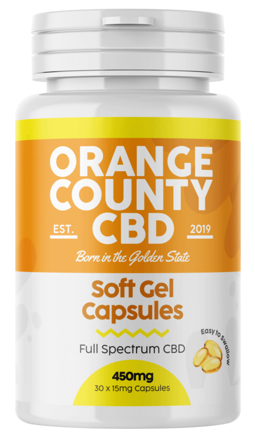 Orange County Soft Gel Capsules 450mg 30's
